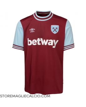West Ham United Maglia Gara Casa Repliche 2024-25 Maniche Corte West Ham United Maglia Gara Casa Repliche 2024-25 Maniche Corte